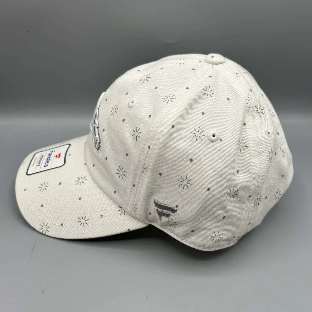 Denver Broncos Hat Women White NFL Fanatics Strap Back Cap Cotton New